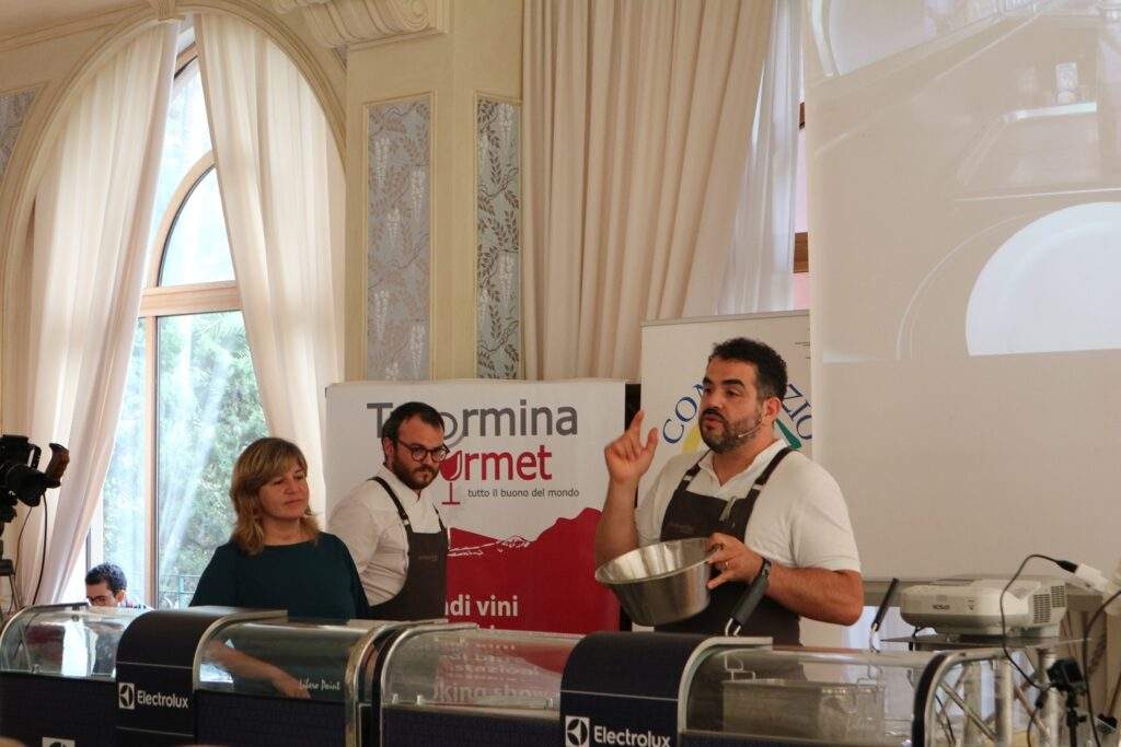 Roy Caceres al Taormina Gourmet 2018