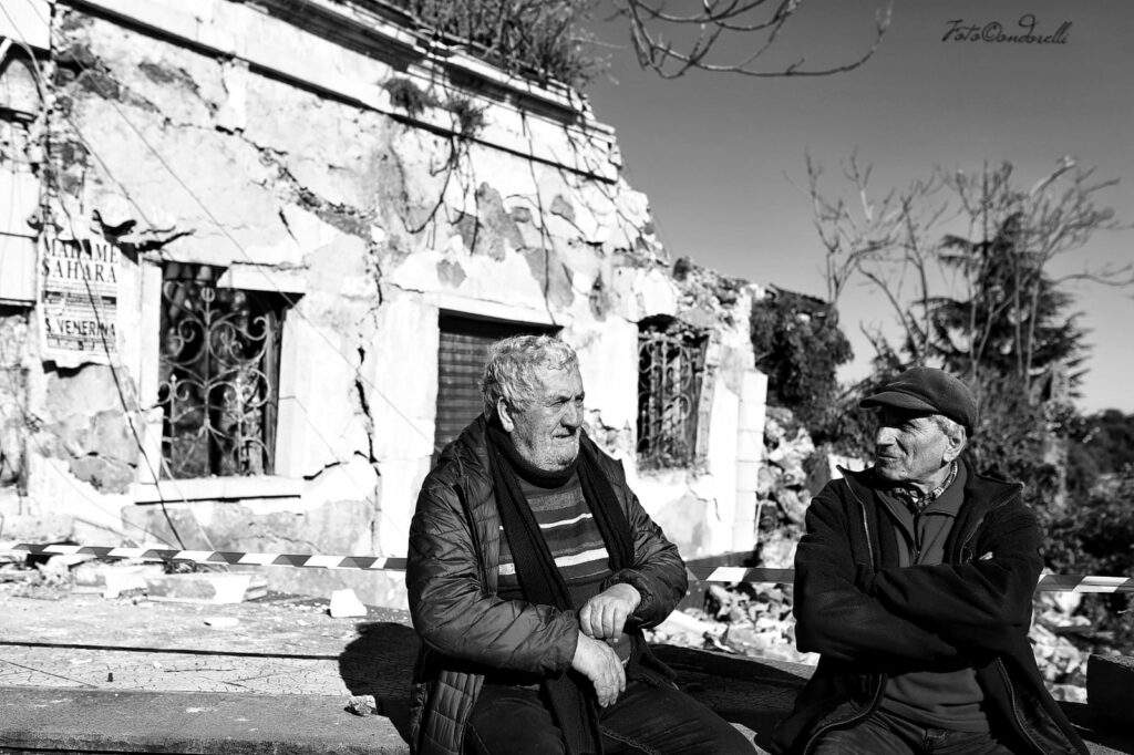 Uno scorcio di Fleri andato distrutto. Foto di Gabriele Condorelli