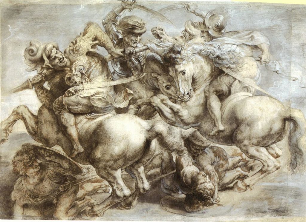 Copia della Battaglia di Anghiari di Paul Rubens