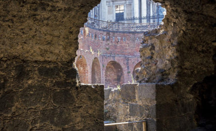 The ancient amphitheater of Catania (photo Giorgio Romeo)