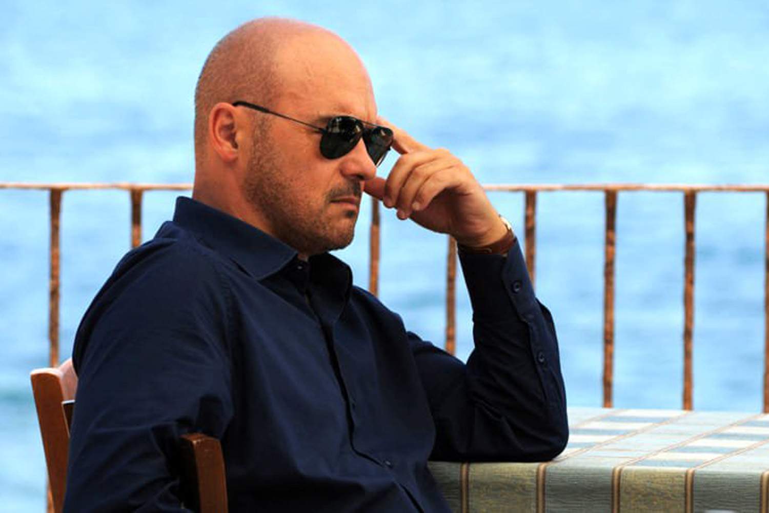 Una scena da "Il commissario Montalbano"