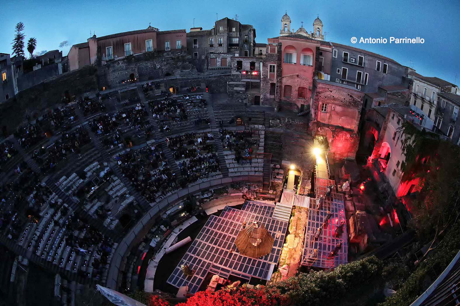 Il teatro romano di Catania (foto Antonio Parrinello)