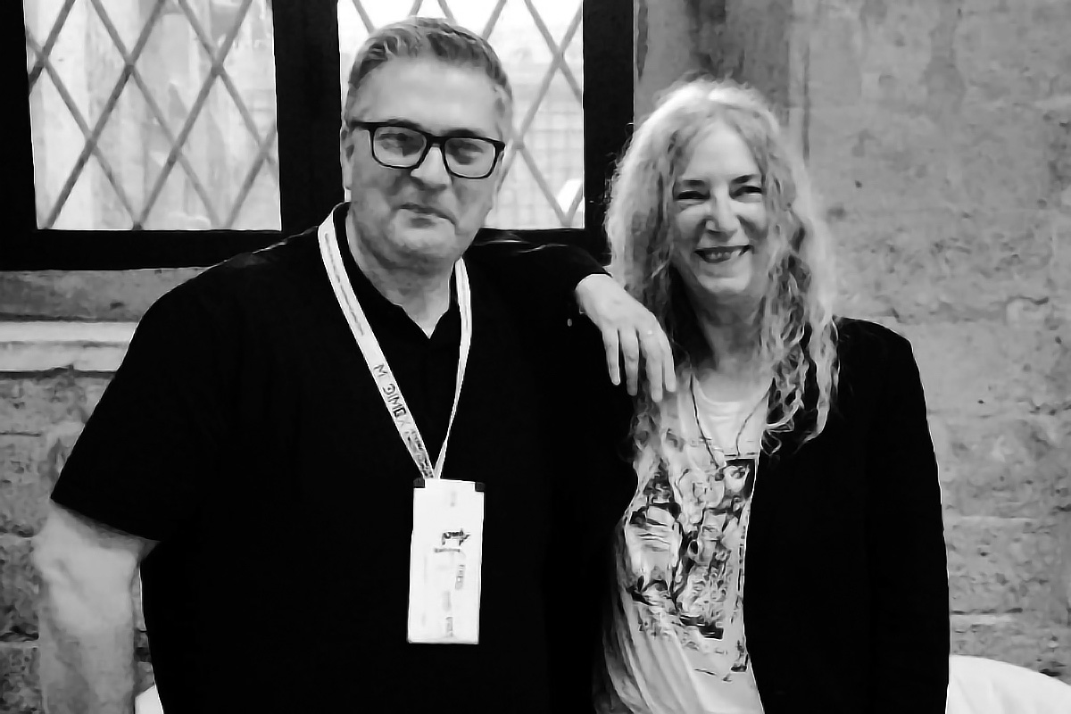 Massimo Granieri e Patti Smith