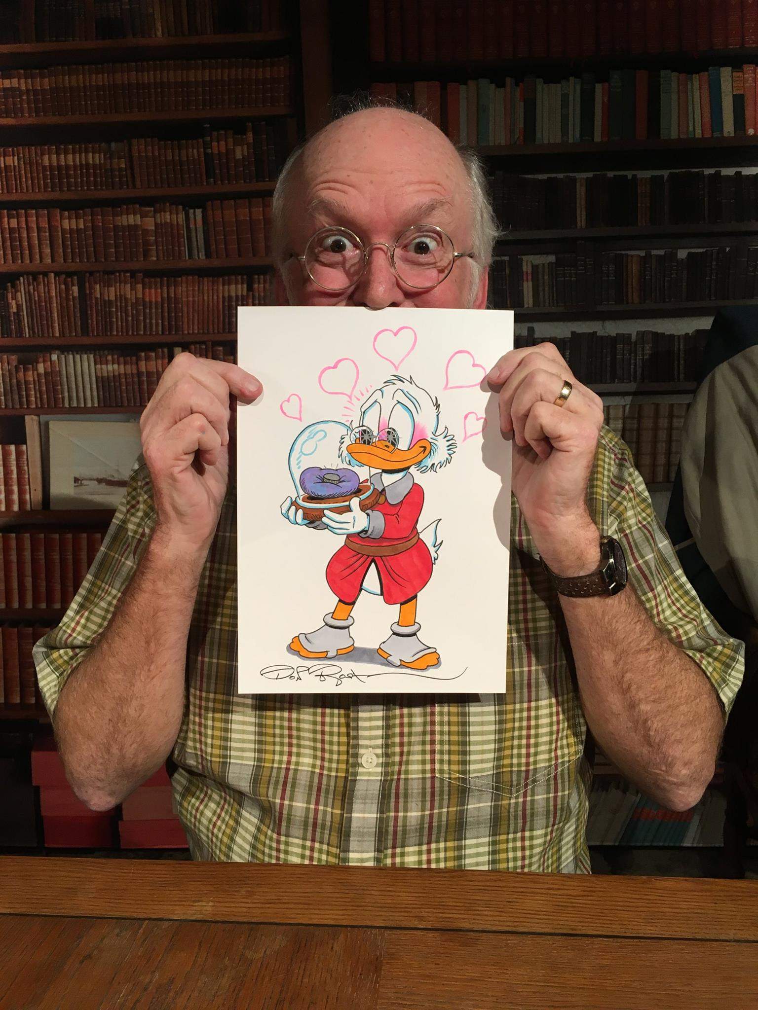 Il fumettista americano Don Rosa