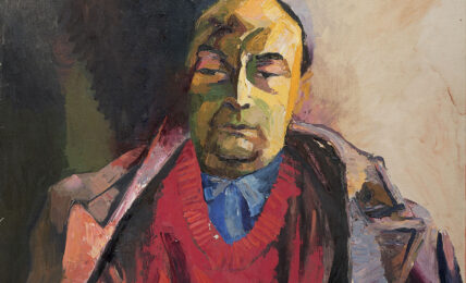 Renato Guttuso, Ritratto di Pablo Neruda, 1954 (dettaglio)