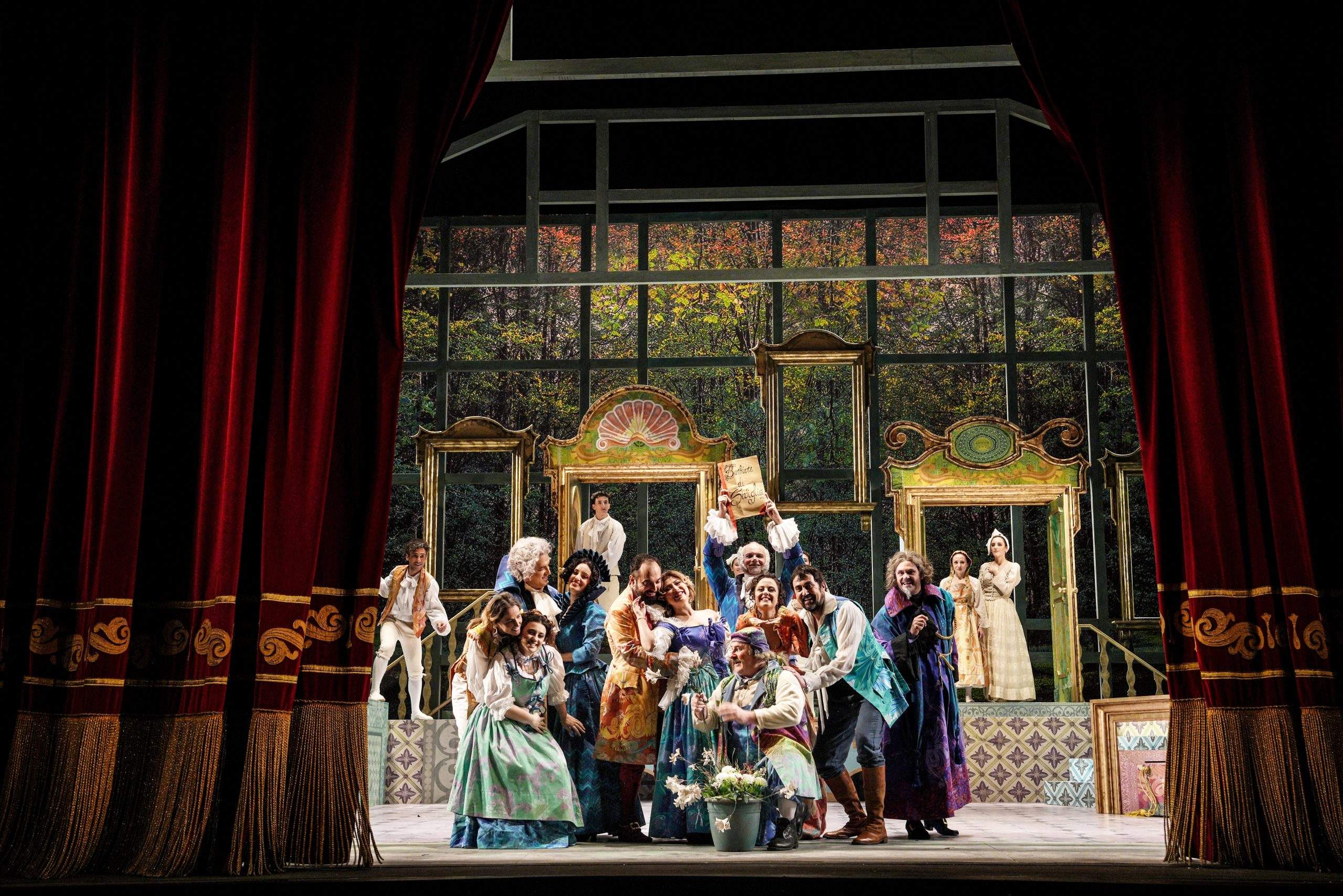 Il cast de "Le Nozze di Figaro" | Ph. Giacomo Orlando