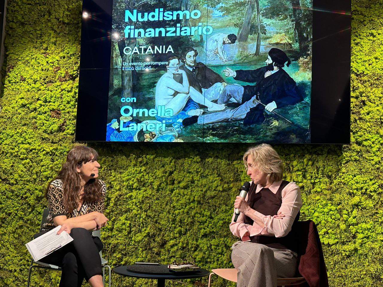 Da sinistra: Annalisa Monfreda e Ornella Laneri