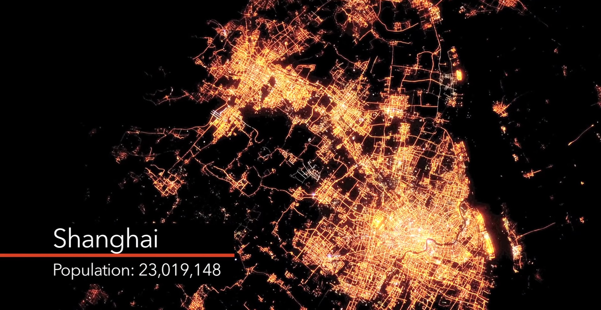 Shangai vista dall'ISS | Fonte: NASA