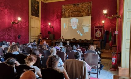 Giovanni Zagni in dialogo con Jeff Jarvis, in collegamento dagli Stati Uniti